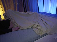 stepmom sneaks in son's room deepthroats swallows every drop secretly