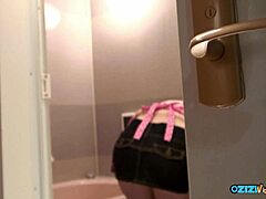 Sexy Maid Cleans Cock Deepthroat Doggystyle Cum in Mouth