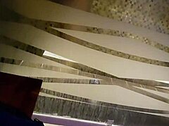 new mexican redhead victim washes her small waist ass for me
