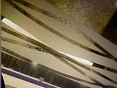 new mexican redhead victim washes her small waist ass for me