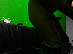 comiendo el culito de mi mujer en halloween... uff tan rico!