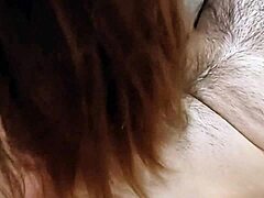 Stepdad unwraps teen birthday handjob and teasing blowjob gift