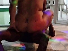 prostitute gulps giant cock licks balls at swingers party