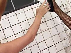 damn, anna lovato and natasha marley lick in prison cosplay!