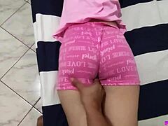 i hired her for massage then groped that innocent little ass