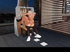 sexy posing ride in the gym