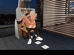 sexy posing ride in the gym