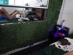 Aubry Babcock's Sweaty Latina Girlfriend Experience Creampie Ride