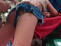 Blonde stepdaughter begs for anal toy fuck while wife's away!