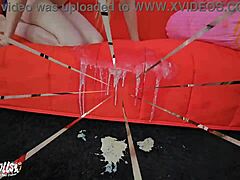 nausi's 2m tall frame puked on milk-piss anal gape to real orgasm faint