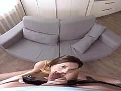 isabella de laa rides cock after footjob massage orgasms