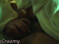 teacher fakes spa massage for risky dick flash cumshot