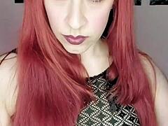 Argentinian redhead wakes craving cock joi suck