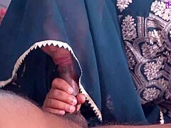 flashing dick to indian bhabhi's stepsis got her sucking like pro swallowing cum 😍