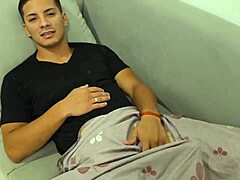 caught hard cock now blast facial cumshot on me