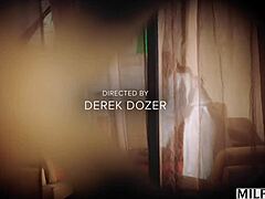 Married milf-next-door Aviana Violet rides peeping neighbor cowgirl doggystyle