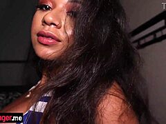 Jessyca Arantes' Big Ass Latina Teen Loves Posing Before Deep Blowjob and Anal Pounding