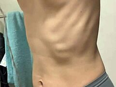 june 15 2025 i showered with my japanese wife then fucked her while pinching her big hard nipples