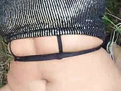 public fuck explodes in massive wet squirt