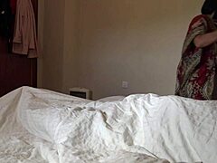 Maid's shock hits hard at big black French cock