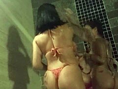 hey pamela pantera melissa pitanga belinha hot tub fun