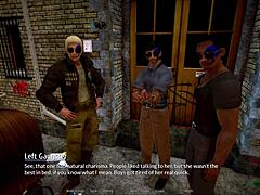 Harem hotel game episode 259 unfolds in steamy hotel room