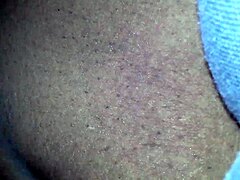 Sexy Ebony BBW Vibes Her Hairy Pussy