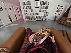 Horny Elektra Sucks Rides Deadpool's Huge Cock Cosplay