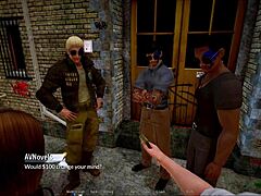 Harem hotel game episode 259 unfolds in steamy hotel room