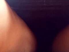 bus skirt legs upskirt tease flashes bare skin