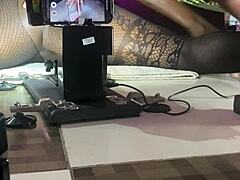 Pussy Machine Pounds Milf to Huge Squirts