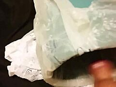 Jerking Off Using My Wife's Sexy Panties