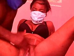 oh god i can't stop... queesandy's wet webcam toy orgasm explodes with dildo fingering