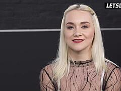 blonde teen 18+ dominated her limit by huge cock in tight pussy