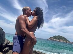 18yo married brazilian teen fucks lover at barra beach
