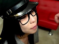 Asian Shemale Jelly Pounds TS Celine in Wild Interracial Anal