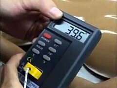 Testing hot sexy doll's erotic fuck features.