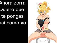 Bowsette joi cei instructions cum blowjob spanish tease