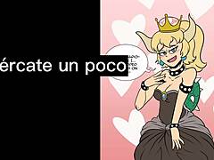 Bowsette joi cei instructions cum blowjob spanish tease