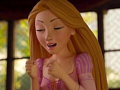 rapunzel's blowjob sparks wild passion deep inside