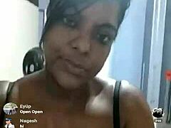 brazilian bbw shakes massive tits on live cam