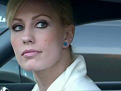 blonde lesbian, comfort this sex-starved stunner in the parking lot?