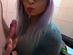 Dirty Toilet Fantasy Fucks Step-Sis Holiday Passion Ignites