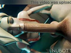 overwatch mercy blonde big tits monster cock blowjob cumshot compilation 😍🍆💦