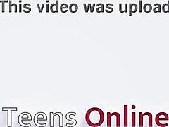 Blonde Student Fucked Hard in Pantyhose Foreplay