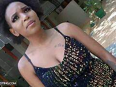 ebony big tits model rides producer's jumbo cock after fake casting interview?