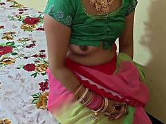 dirty talk as hubby fucks beautiful indian wife's pussy doggystyle