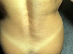 Skinny Wife's Tight Anal Creampie with Husband Gaping