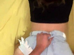 wanna see this big ass amateur bent over fucked doggystyle shorts still on?