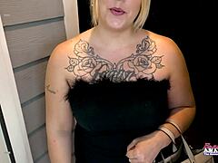 Logan Lace Curvy Inked Milf Sloppy Deepthroat Ride